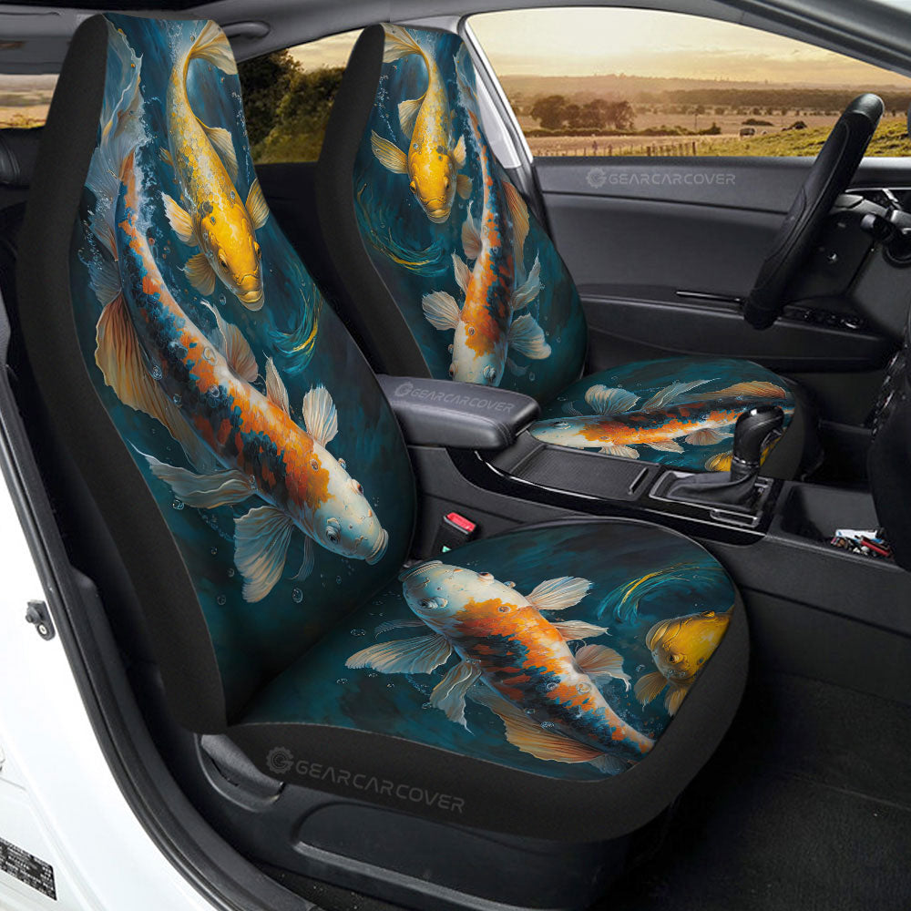 Koi Fish Car Seat Covers Custom Car Accessories
