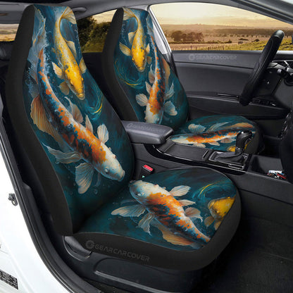 Koi Fish Car Seat Covers Custom Car Accessories