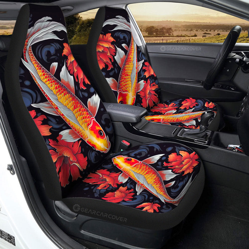 Koi Fish Car Seat Covers Custom Car Accessories