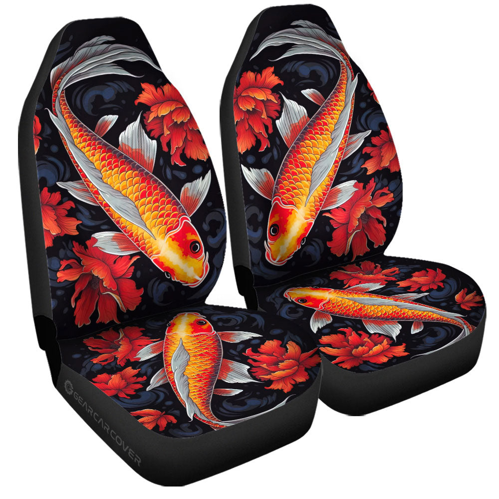 Koi Fish Car Seat Covers Custom Car Accessories