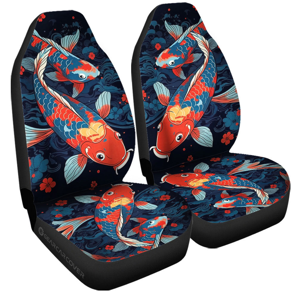 Koi Fish Car Seat Covers Custom Car Accessories
