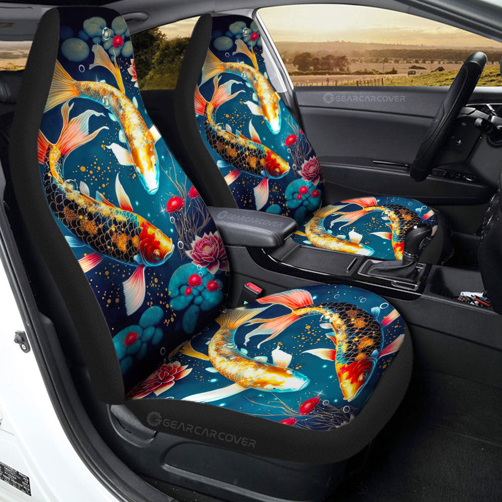 Koi Fish Car Seat Covers Custom Car Accessories
