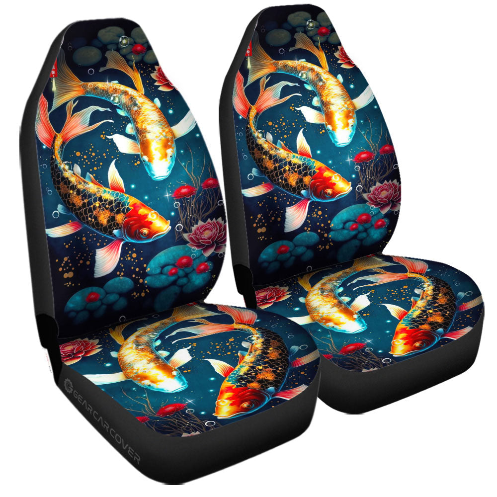 Koi Fish Car Seat Covers Custom Car Accessories