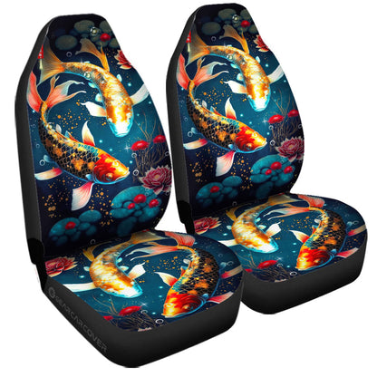 Koi Fish Car Seat Covers Custom Car Accessories