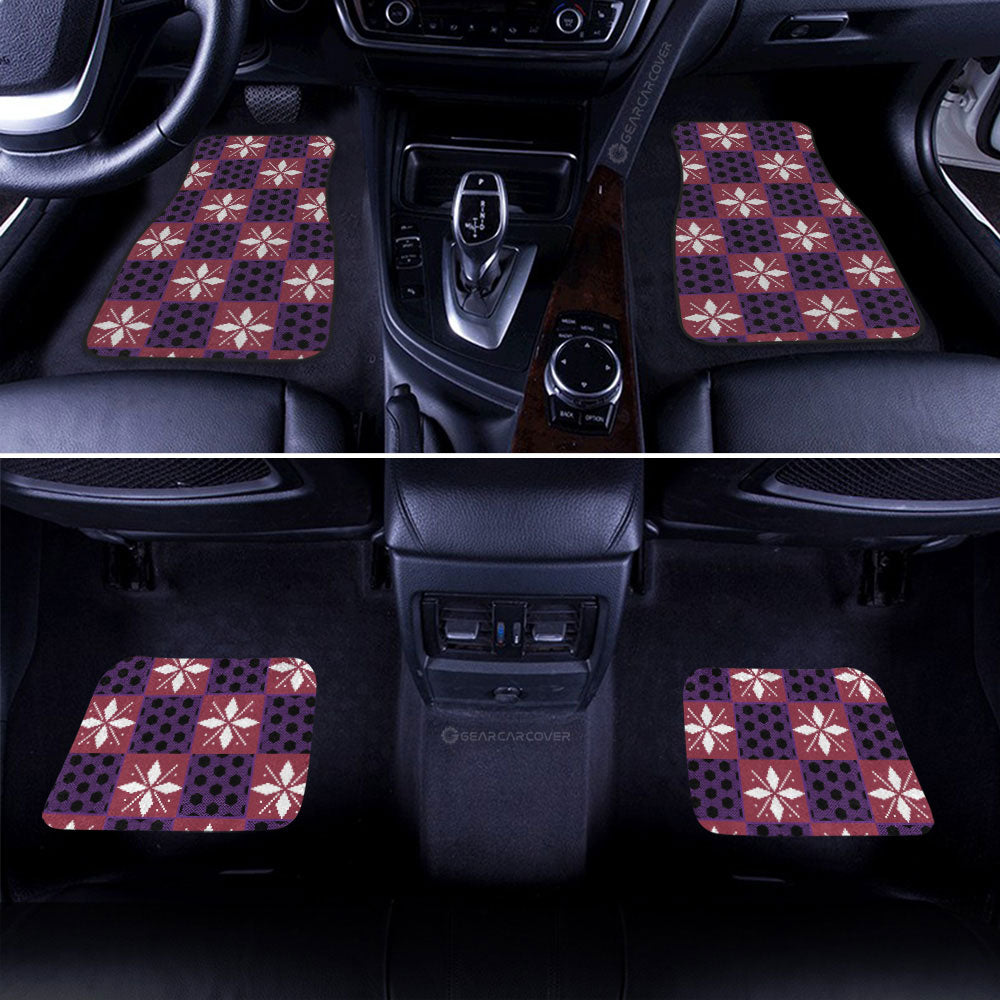 Kokushibo Car Floor Mats Custom Anime Car Accessories