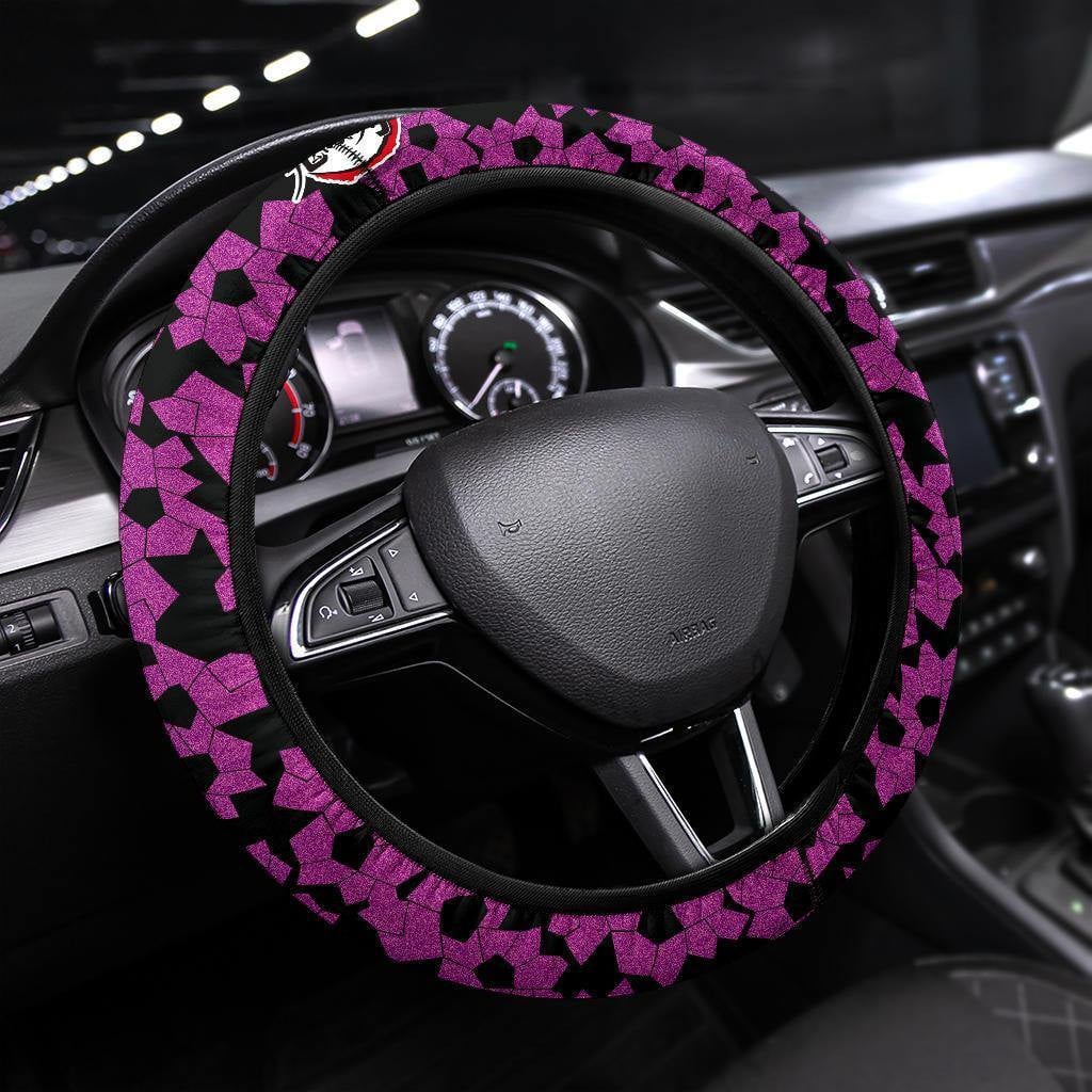 Kokushibo Demon Slayers Car Accessorries Anime Steering Wheel Cover