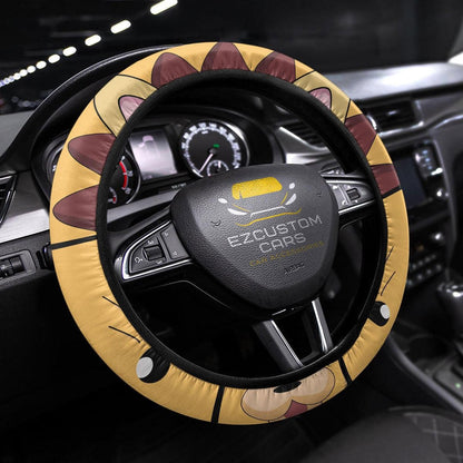 Kon Bleach Anime Steering Wheel Cover Custom Anime Car Accessories