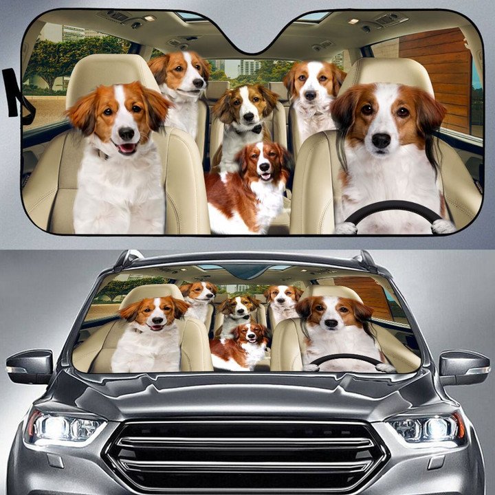 Kooikerhondje All Over Printed 3D Sun Shade