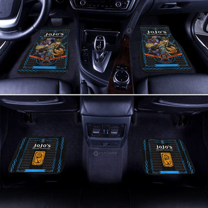 Kujo Jotaro Car Floor Mats Custom Anime JoJo's Bizarre Adventure Car Accessories