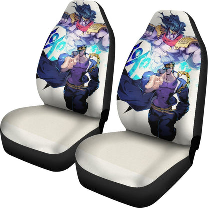 Kujo Jotaro Car Seat Covers JoJo's Bizarre Adventure Universal Fit 210212