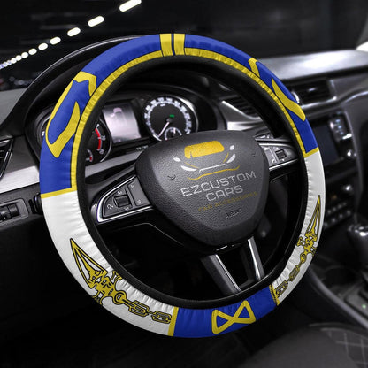 Kurapika Anime Steering Wheel Cover Custom Hunter x Hunter Anime Car Accessories