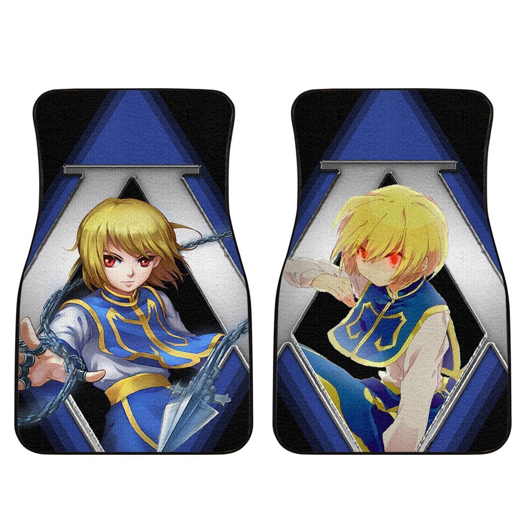 Kurapika Car Floor Mats Custom Hunter x Hunter Anime Car Interior Accessories