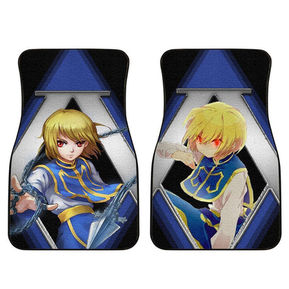 Kurapika Car Floor Mats Custom Hunter x Hunter Anime Car Interior Accessories