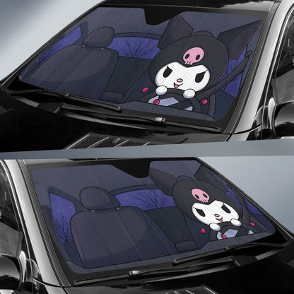 Kuromi Car Auto Sunshades