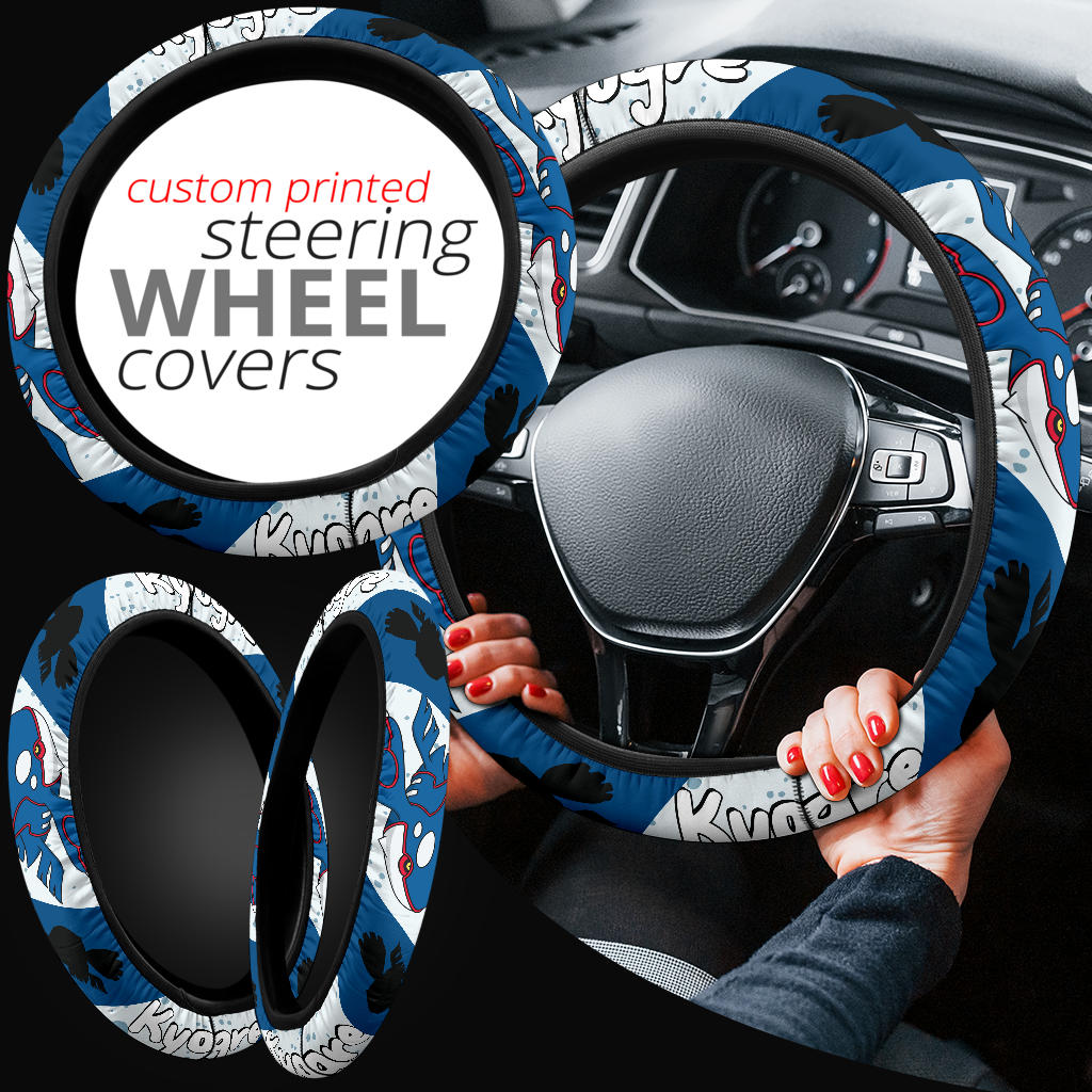 Kyogre Steering Wheel Cover