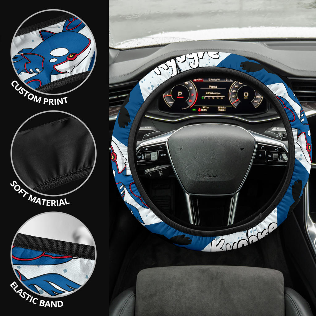 Kyogre Steering Wheel Cover
