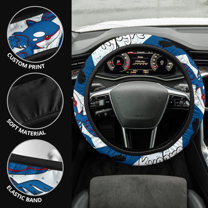 Kyogre Steering Wheel Cover