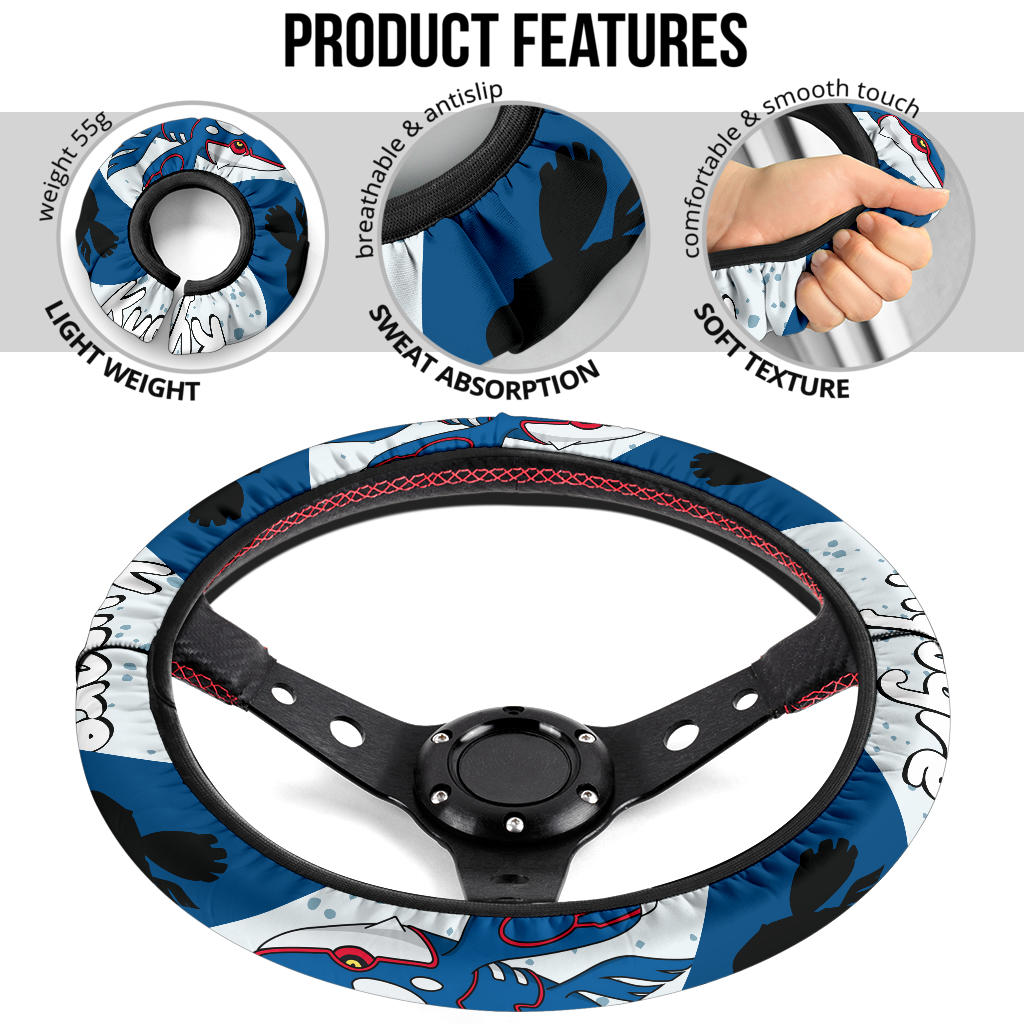 Kyogre Steering Wheel Cover