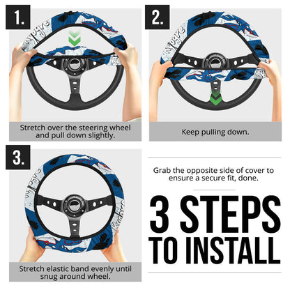Kyogre Steering Wheel Cover