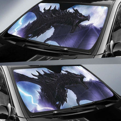 Kyrim Dragon Alduin Auto Sun Shades 918b Universal Fit