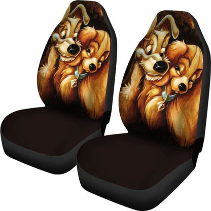 LADY AND THE TRAMP Car Seat Covers Universal Fit