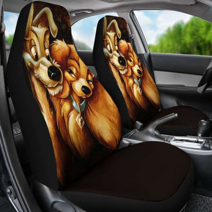 LADY AND THE TRAMP Car Seat Covers Universal Fit