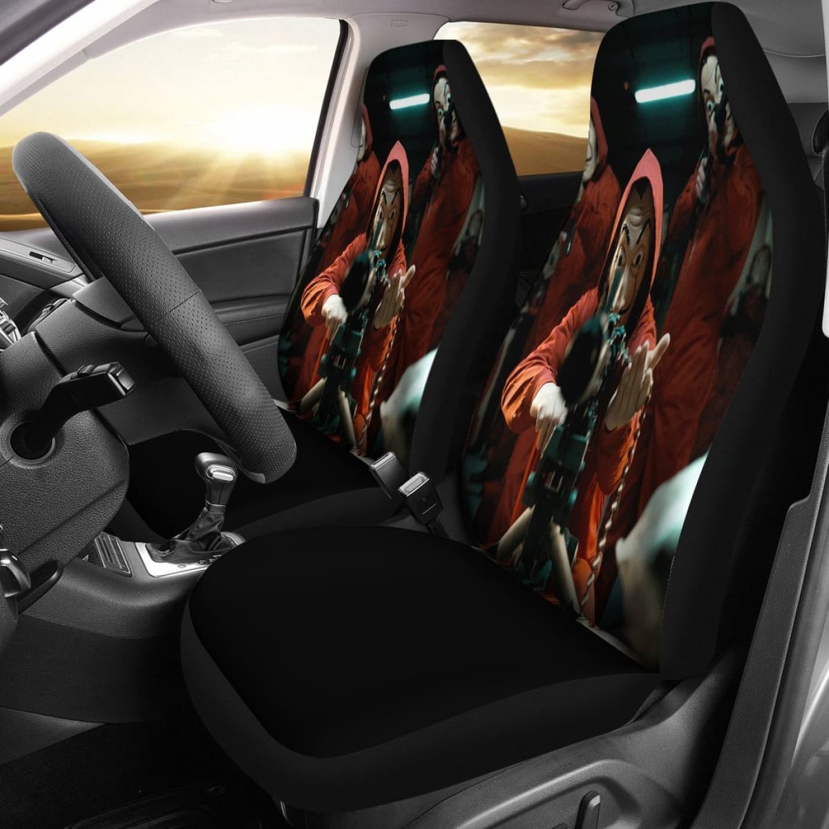 La Casa De Papel Seat Covers Amazing Best Gift Ideas Universal Fit 090505