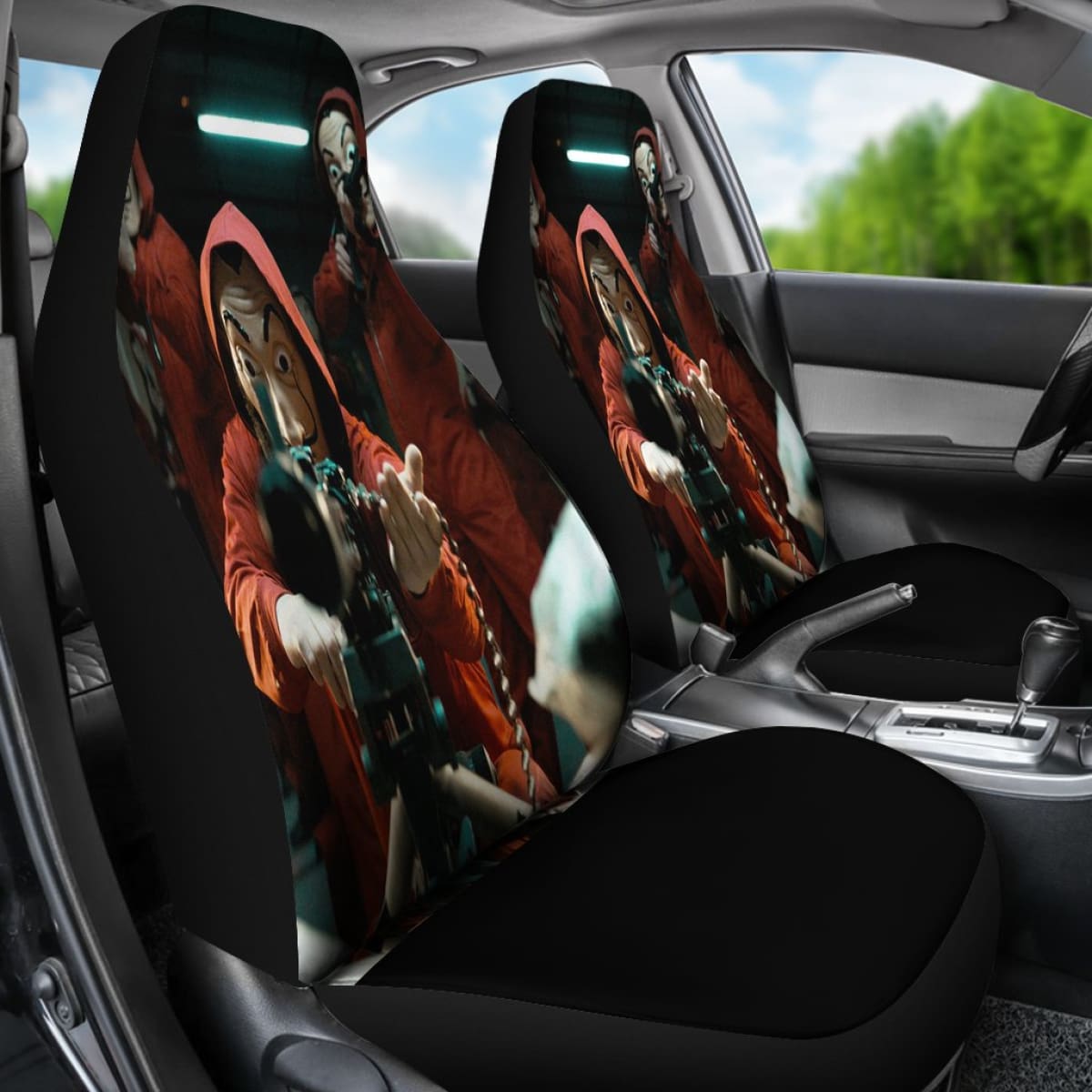 La Casa De Papel Seat Covers Amazing Best Gift Ideas Universal Fit 090505