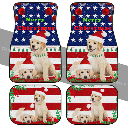 Labrador Retrievers Car Floor Mats Custom Christmas Dog Car Accessories