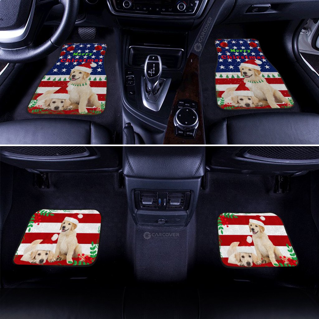 Labrador Retrievers Car Floor Mats Custom Christmas Dog Car Accessories
