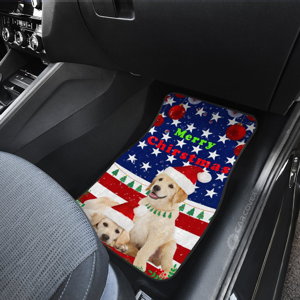 Labrador Retrievers Car Floor Mats Custom Christmas Dog Car Accessories