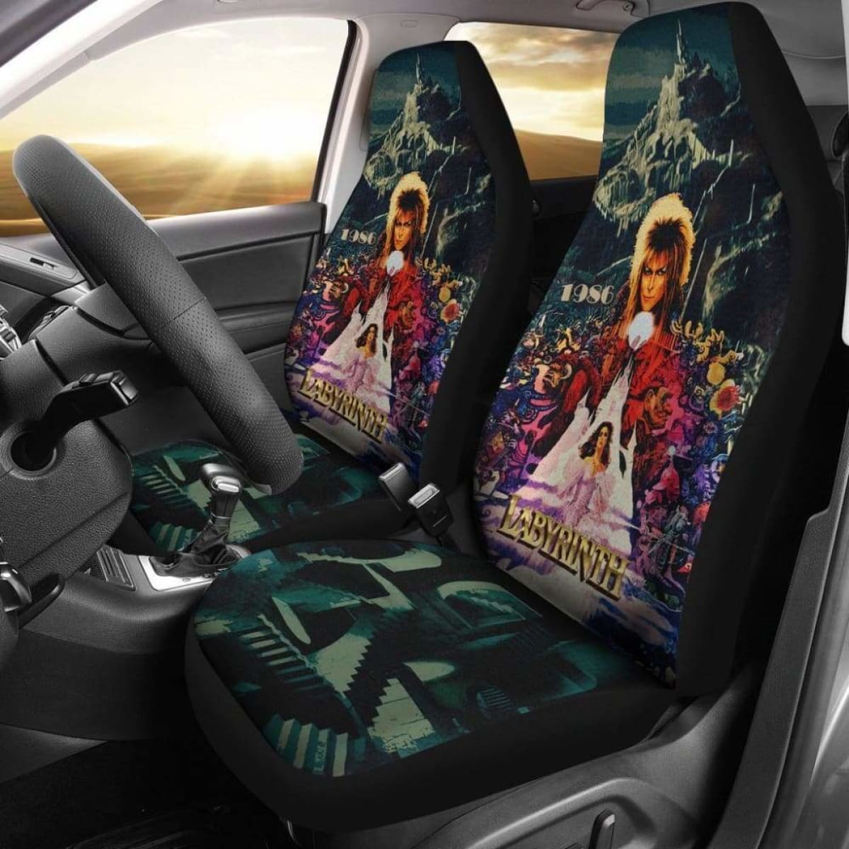 Labyrinth 1986 Movie Car Seat Covers Universal Fit 051012