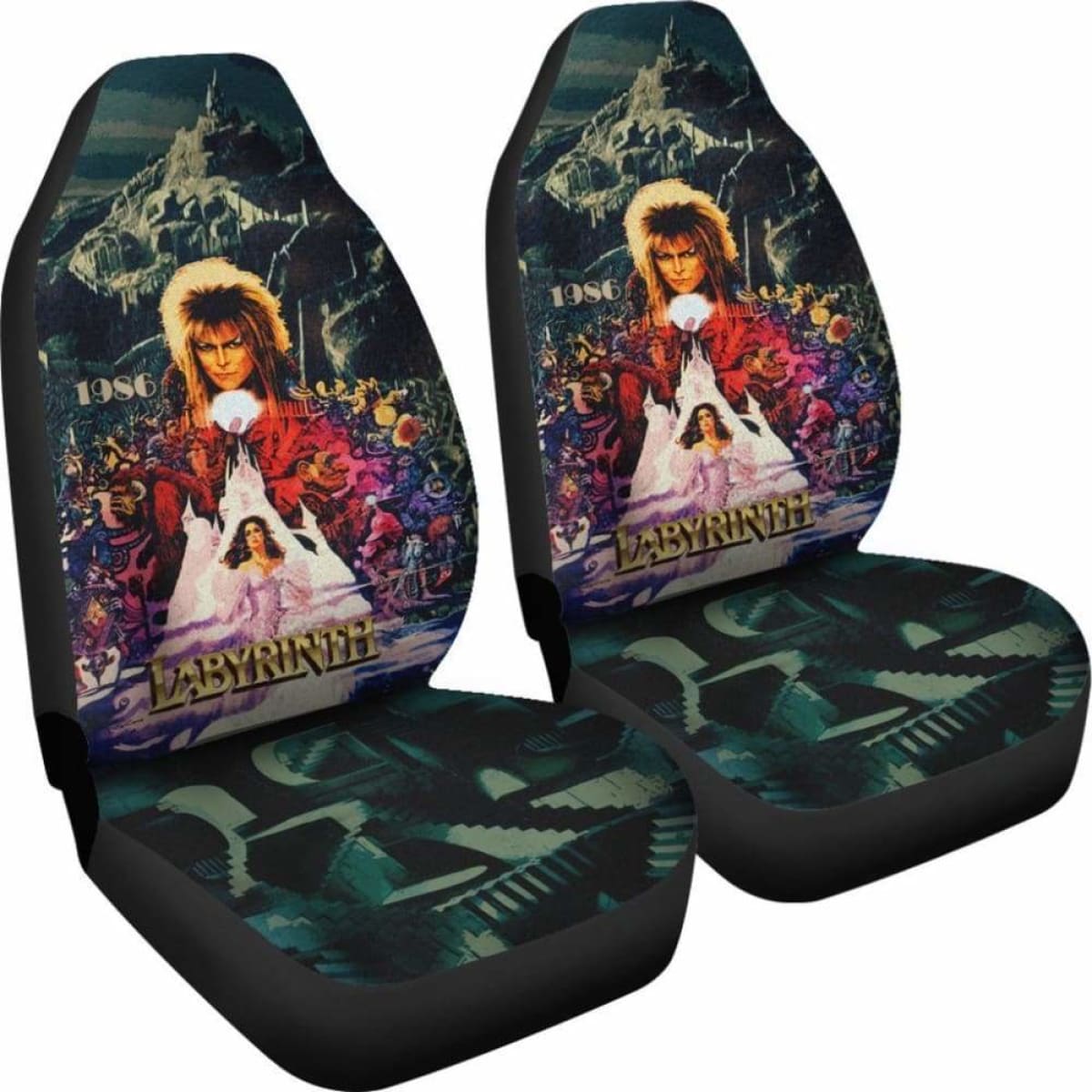 Labyrinth 1986 Movie Car Seat Covers Universal Fit 051012