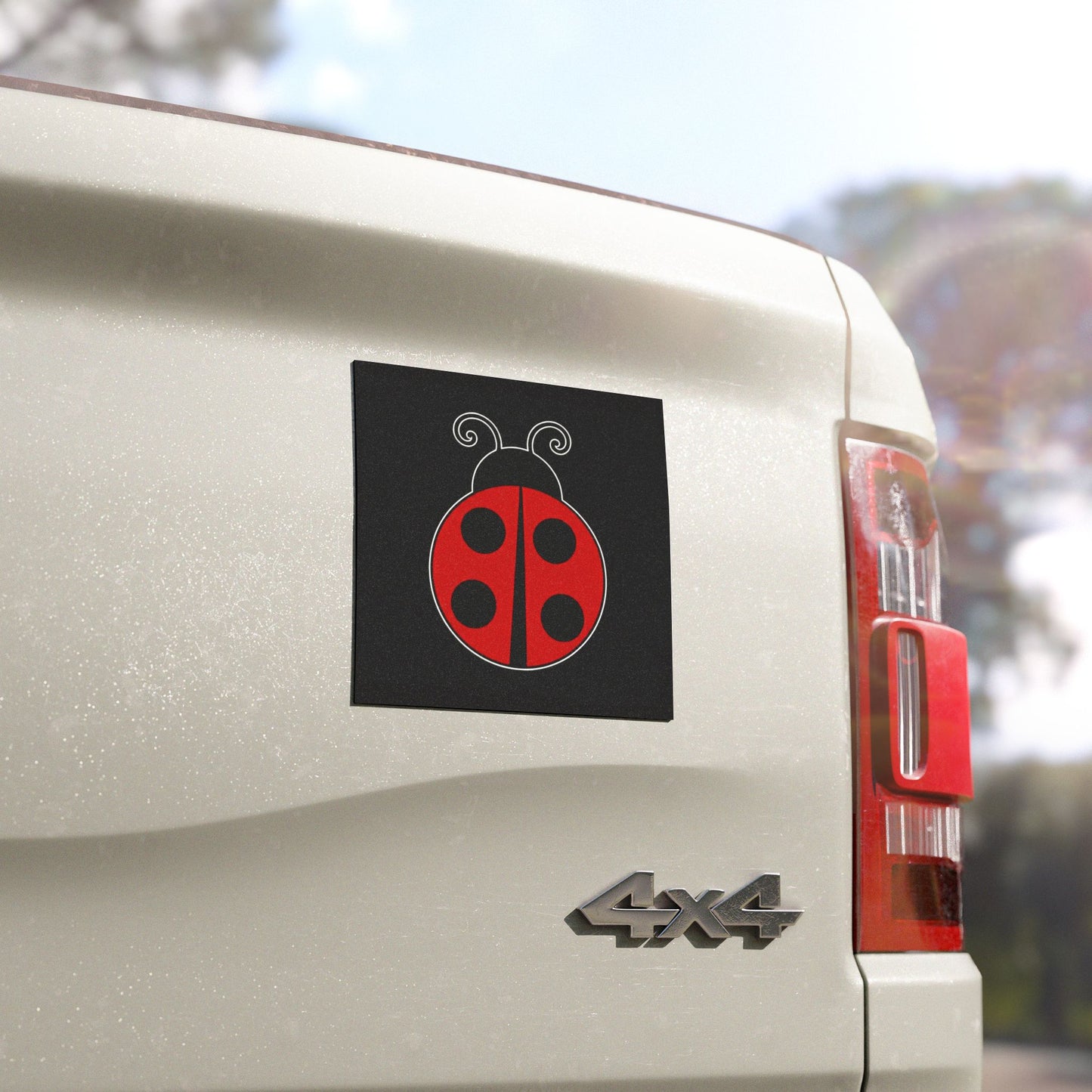 Lady Bug Car Magnets-PersonalizedFury