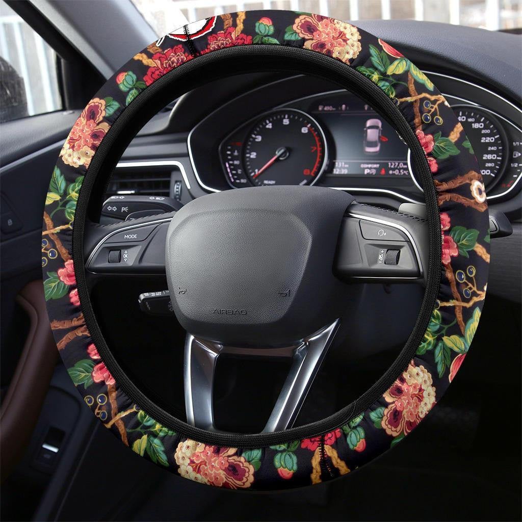 Lady Tamayo Demon Slayers Anime Steering Wheel Cover Anime Car Accessories