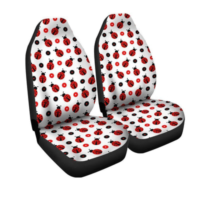 Ladybug Car Seat Covers Custom Insect Car Accessories