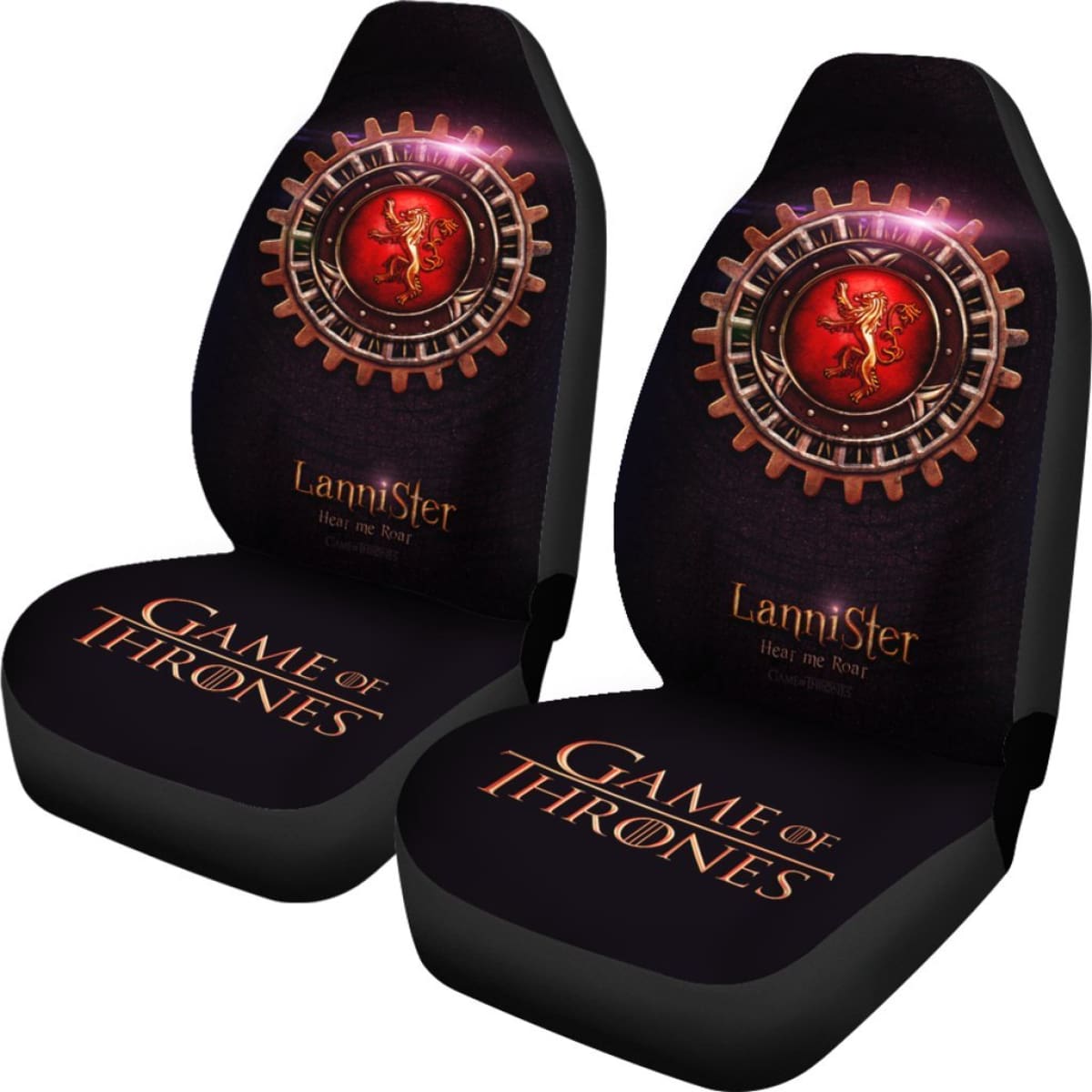 Lannister Game Of Thrones Art Car Seat Covers Movies H053120 Universal Fit 072323