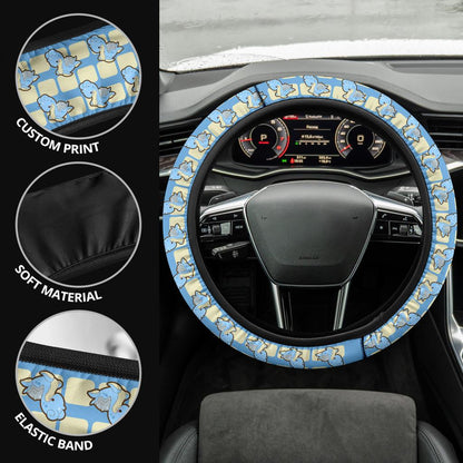 Lapras Premium Custom Car Steering Wheel Cover