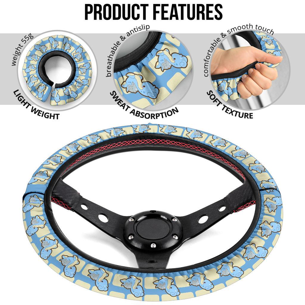 Lapras Premium Custom Car Steering Wheel Cover