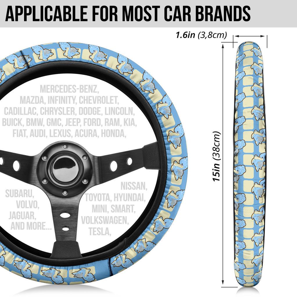 Lapras Premium Custom Car Steering Wheel Cover