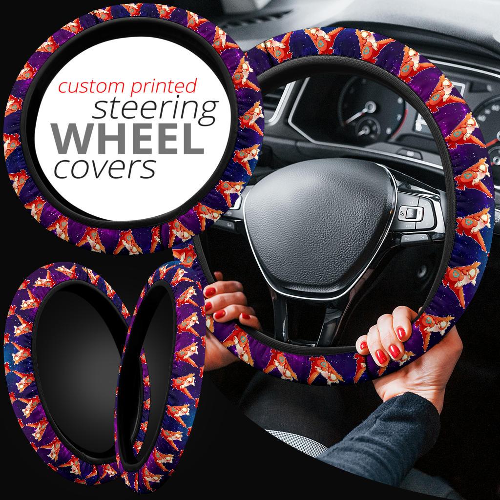Latias Anime Custom Car Steering Wheel Cover