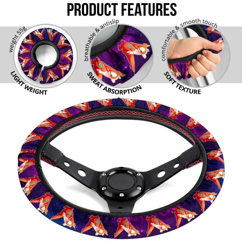 Latias Anime Custom Car Steering Wheel Cover