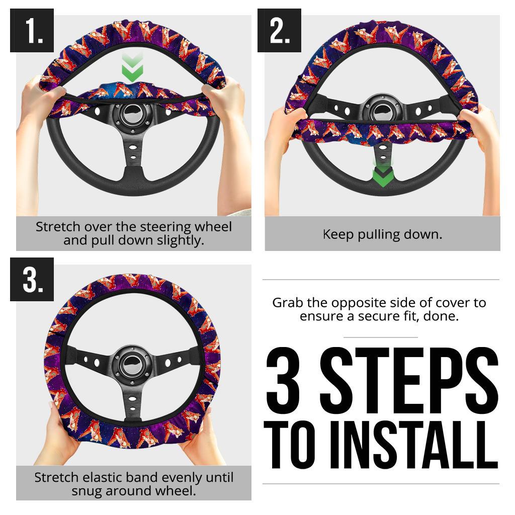 Latias Anime Custom Car Steering Wheel Cover