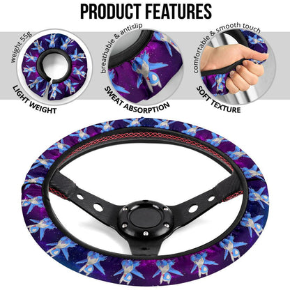 Latios Anime Custom Car Steering Wheel Cover