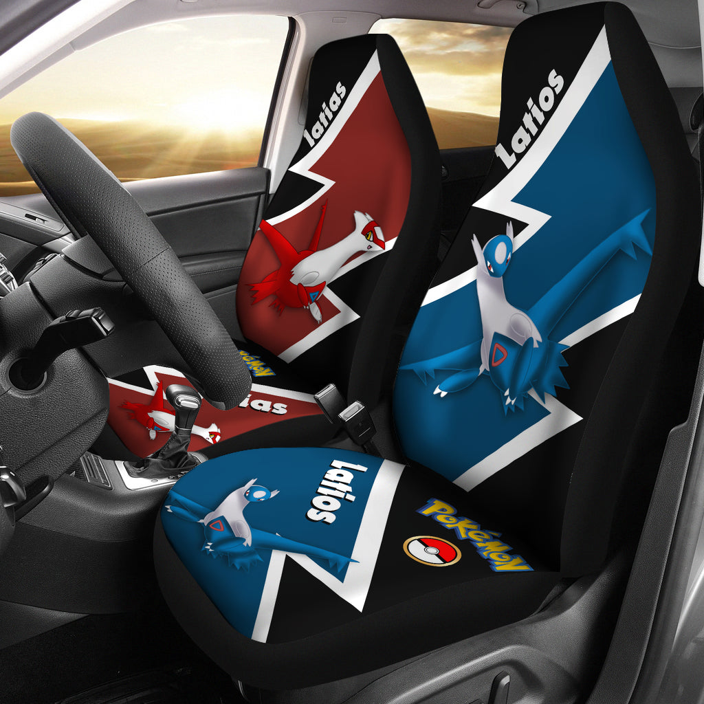 Latios Latias Pokemon Car Seat Covers