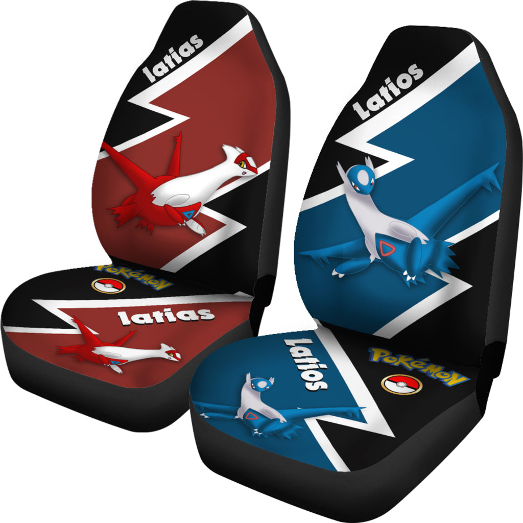 Latios Latias Pokemon Car Seat Covers