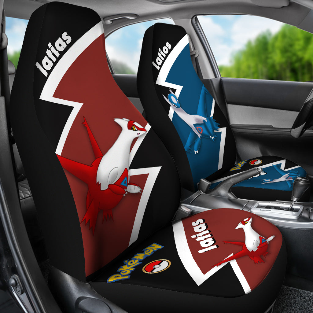 Latios Latias Pokemon Car Seat Covers
