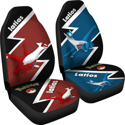 Latios Latias Pokemon Car Seat Covers