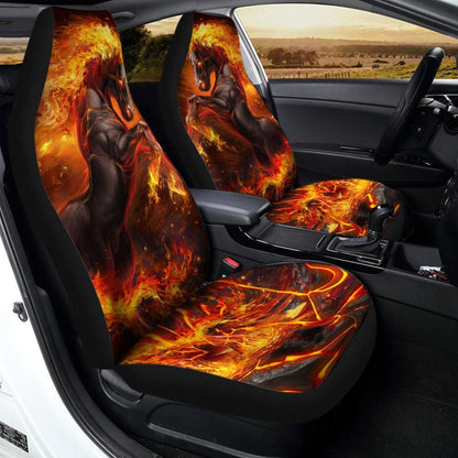 Lava Horse Version 1 Car Seat Covers