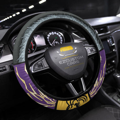 Laxus Dreyar Fairy Tail Anime Steering Wheel Cover
